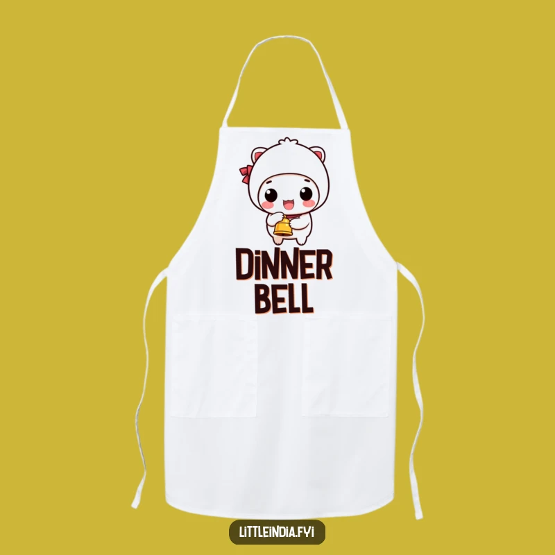 Funny Ringing Bell Apron: Cook with Joy and Hilarious Flair Gift