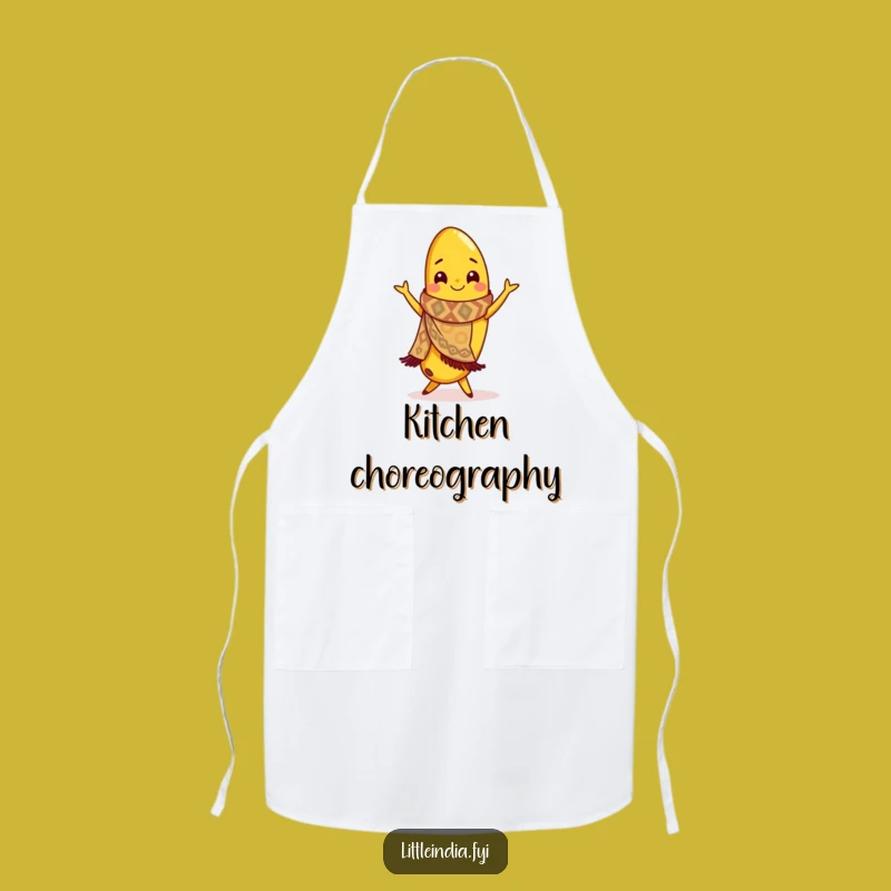 Funny Flamenco Banana Apron: Cook with Rhythm and Tropical Flair