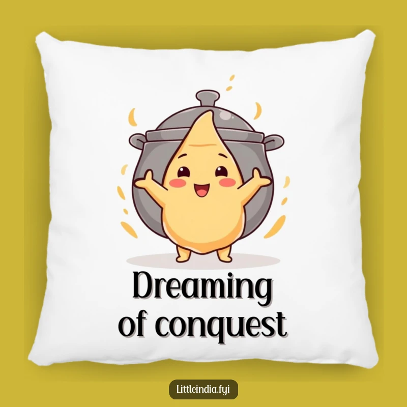 Funny Brave Samosa Pillow: Add Comfort and Humor to Your Decor