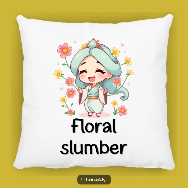 Funny Juggling Flowers Pillow: Add Comfort and Cheer With This Funny Gift