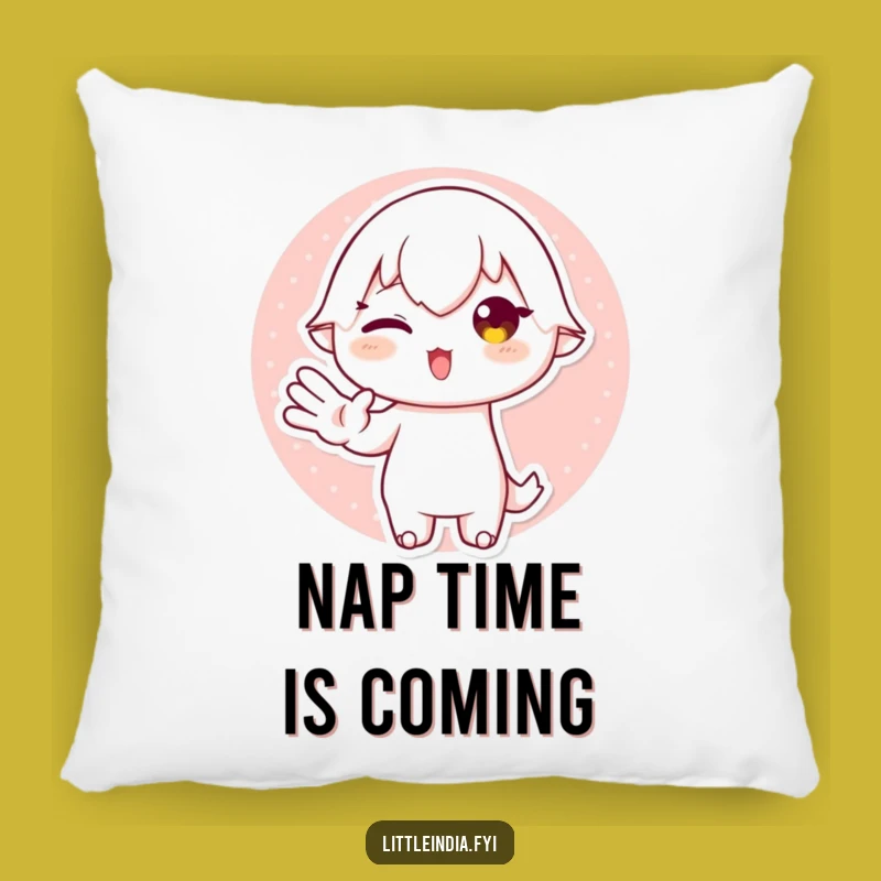 Funny Playful Character Pillow: Cuddle Up with This Hilarious Gesture!