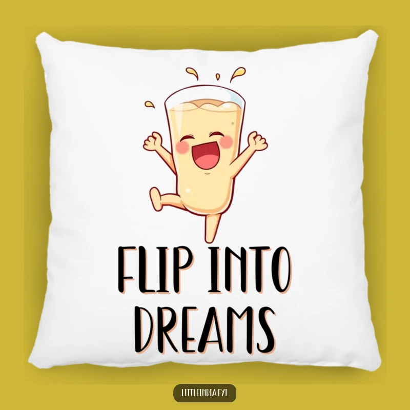 Funny Teh Tarik Pillow: Soft Laughing Glass Somersault Cushion - Comfy Funny Gift!