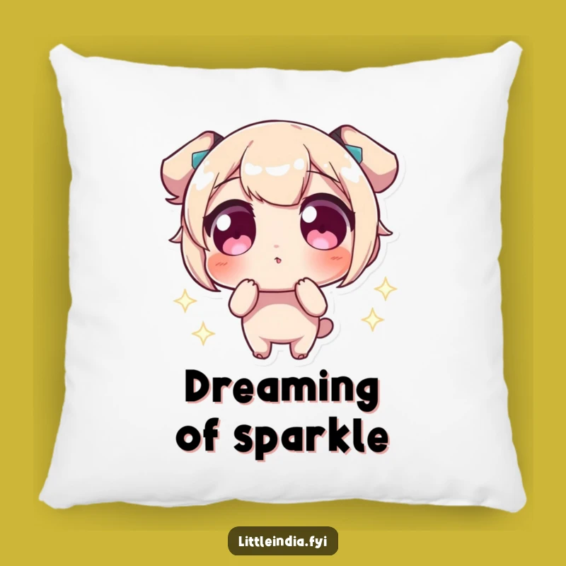 Funny Wide-Eyed Wonder Pillow: Cozy Comfort with a Hilarious Sparkle