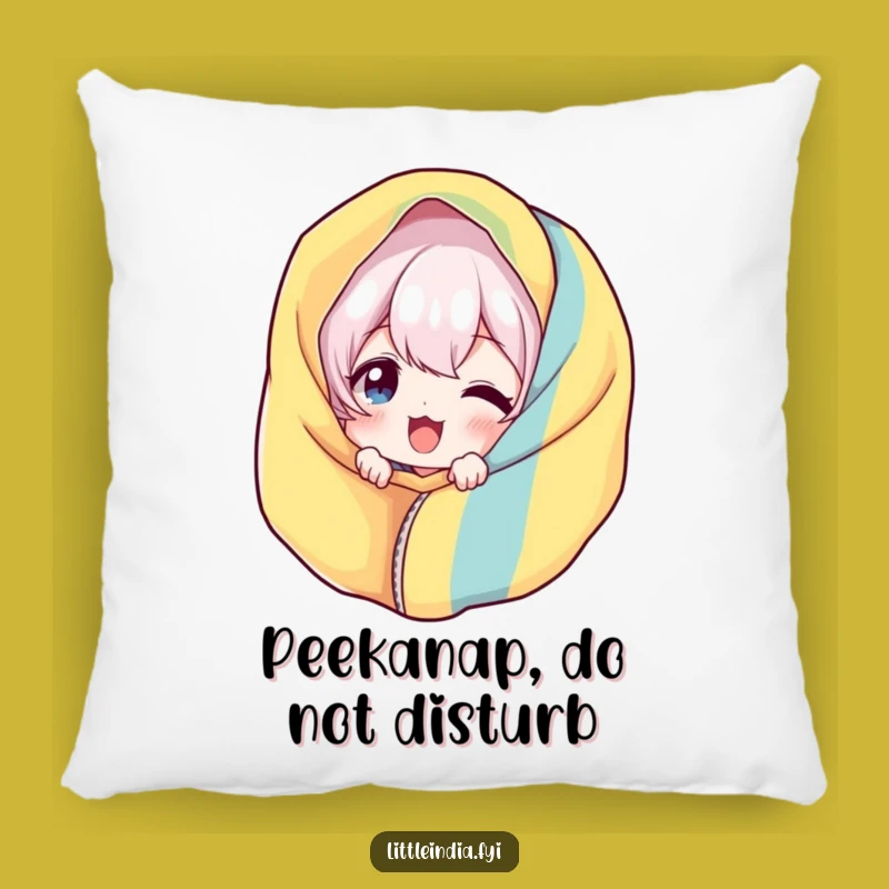 Funny Giggling Pillow: Soft Character Peek Cushion - Comfy & Hilarious Home Decor
