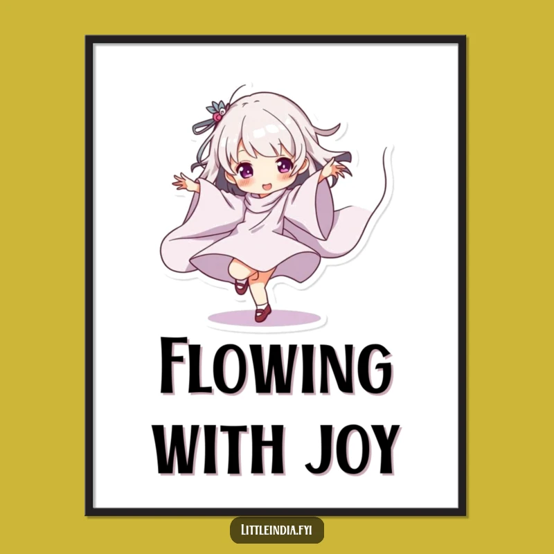 Funny Dancing Character Digital Art: Hilarious Decor for Dynamic Spaces