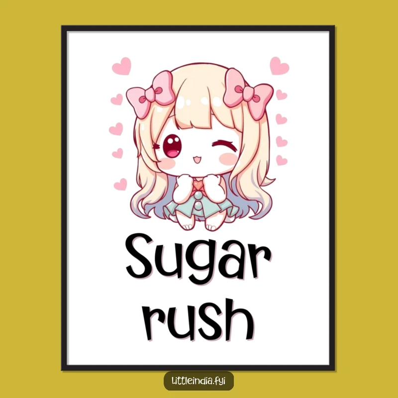 Funny Sweet Offering Digital Art: Share Kindness Online