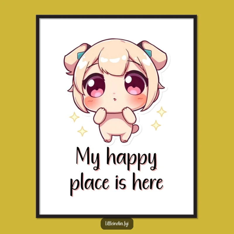 Funny Wide-Eyed Wonder Poster: Hilarious Wall Art for Captivating Spaces