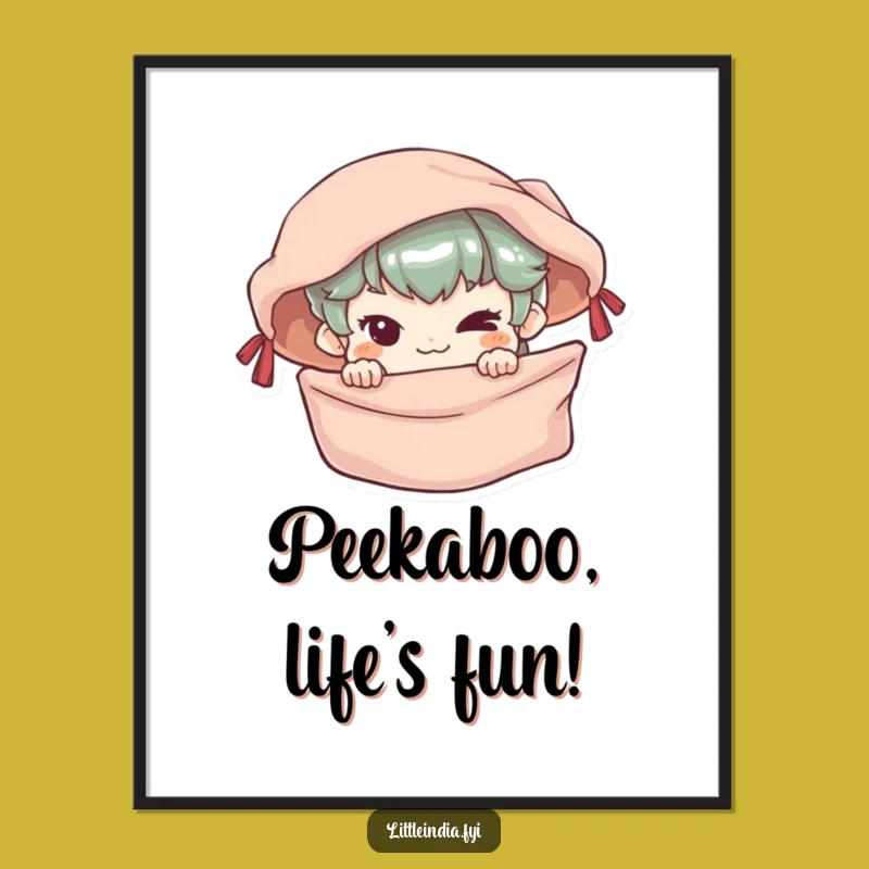 Free Printable Wall Art: Mischievous Character, Market Scene, Funny Downloadable Decor