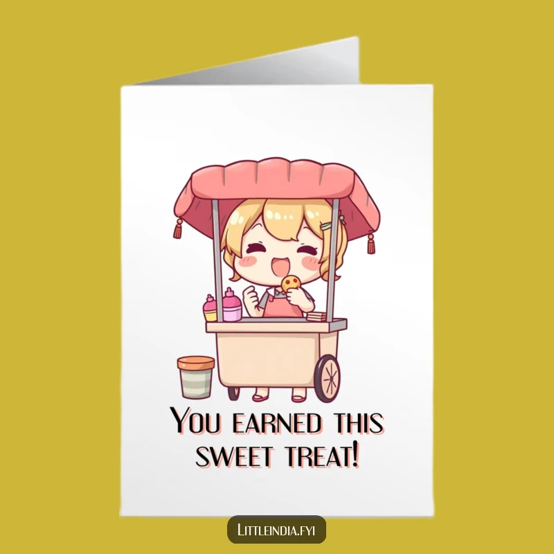 Free Printable Congrats Card: Happy Vendor, Funny Downloadable Gift of Success