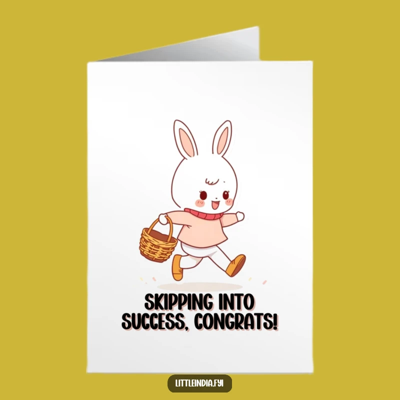 Free Printable Congrats Card: Cheerful Skipper, Joyful Downloadable Funny Gift