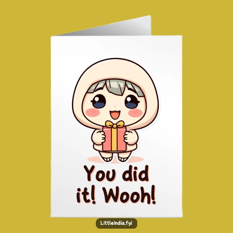 Free Printable Congrats Card: Cheerful Gifter Funny Downloadable Greeting for Any Occasion