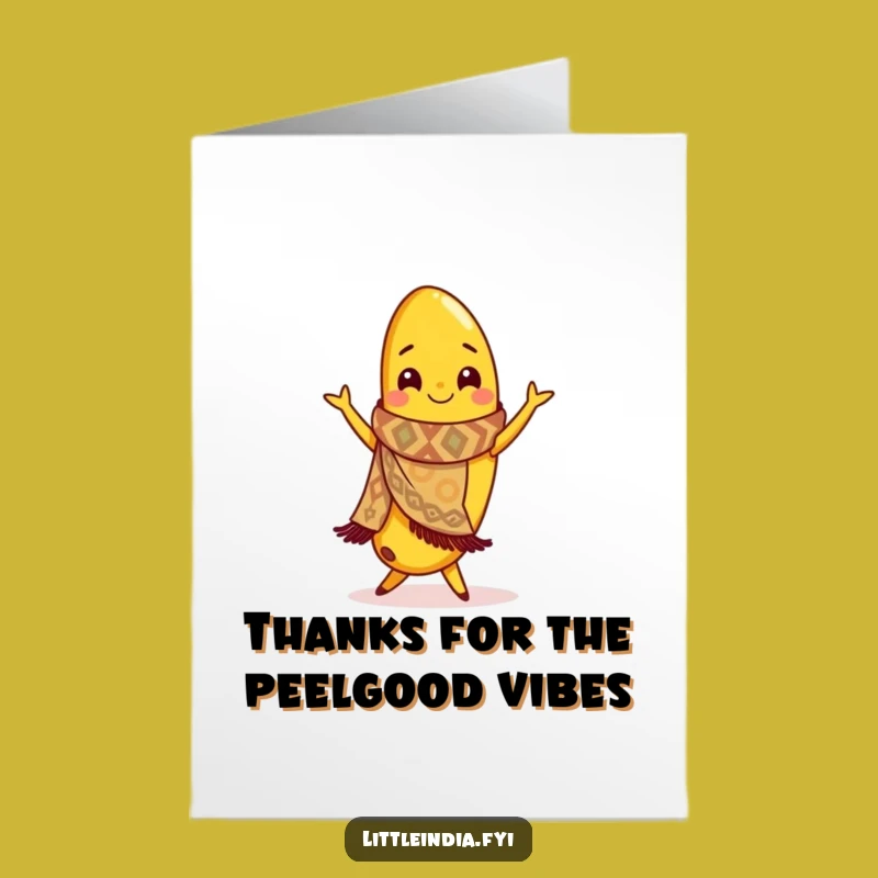 Free Printable Thank You Card: Banana's Dance Moves, Funny Downloadable Appreciation