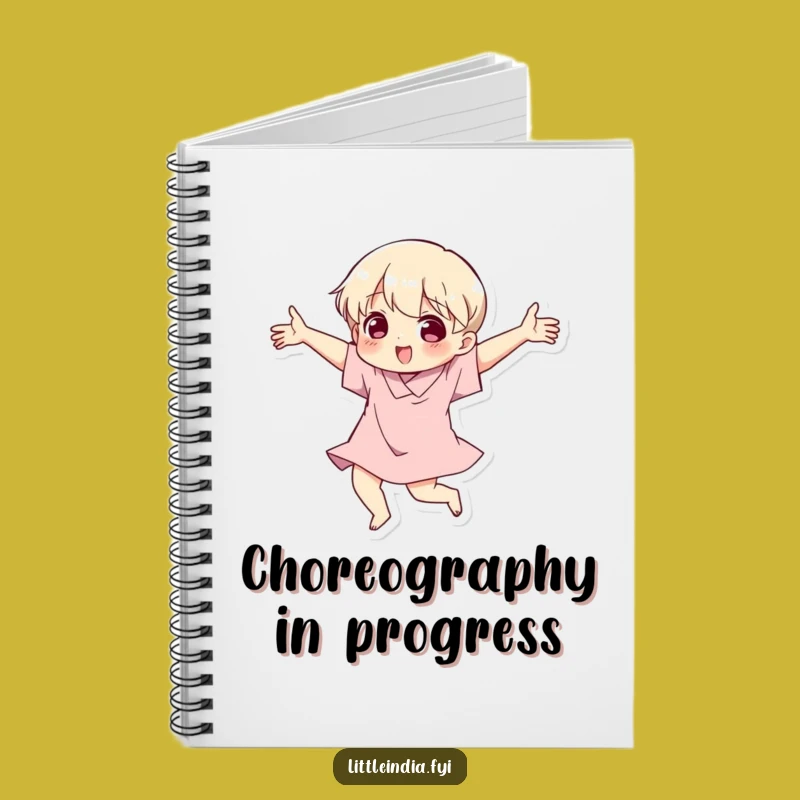 Funny Dancing Character Notebook - Expressive Ideas, Hilarious Journal for Creative Minds