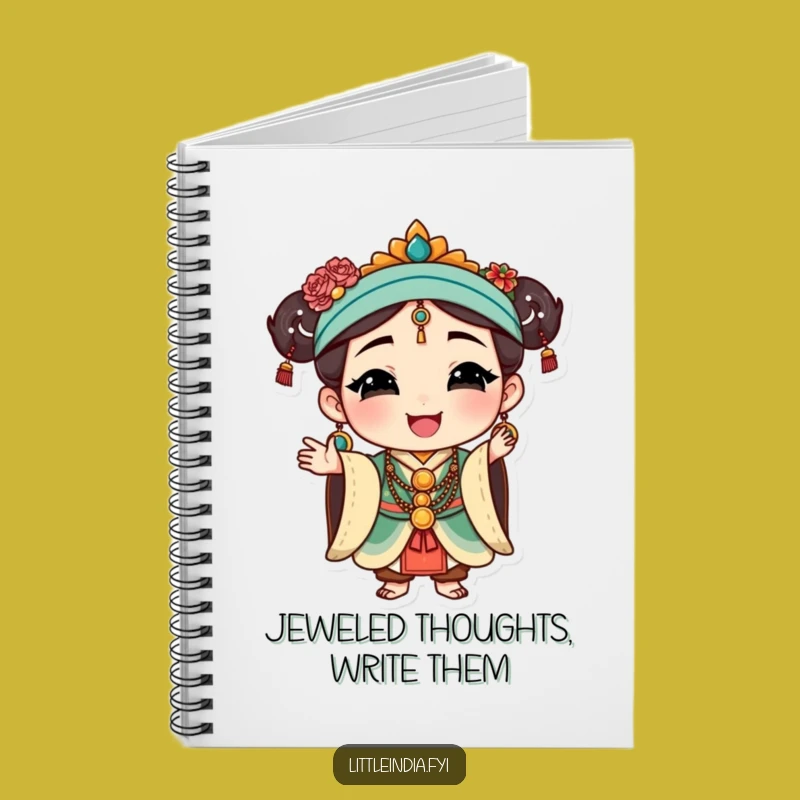 Funny Cultural Journal: Elegant Character Notebook - Graceful Stationery