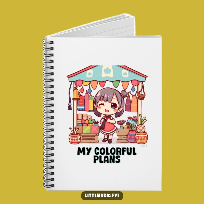Funny Market Decorating Character Notebook, Inspire Your Creations
