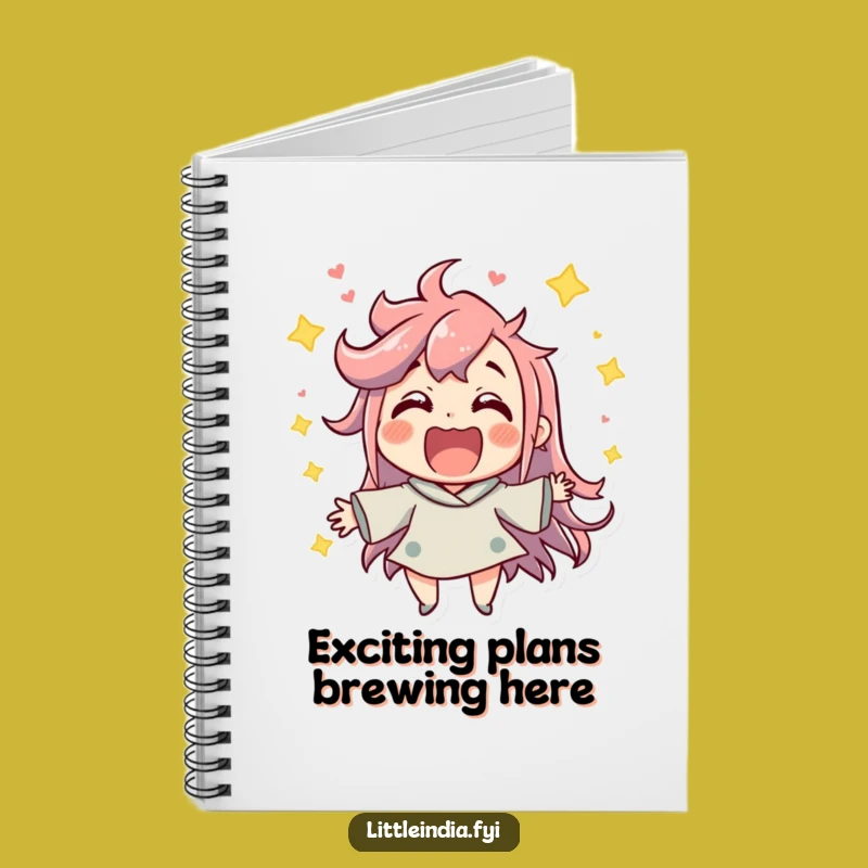 Funny Party Journal: Jubilant Character Notebook - Energetic Stationery