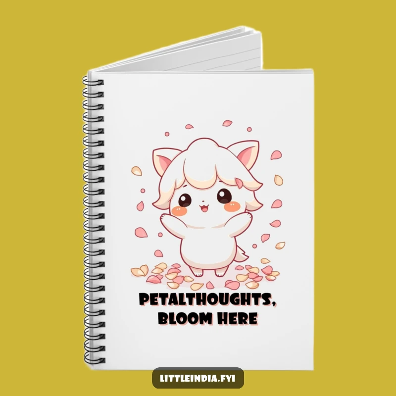 Funny Petal Journal: Playful Character Notebook - Whimsical Stationery