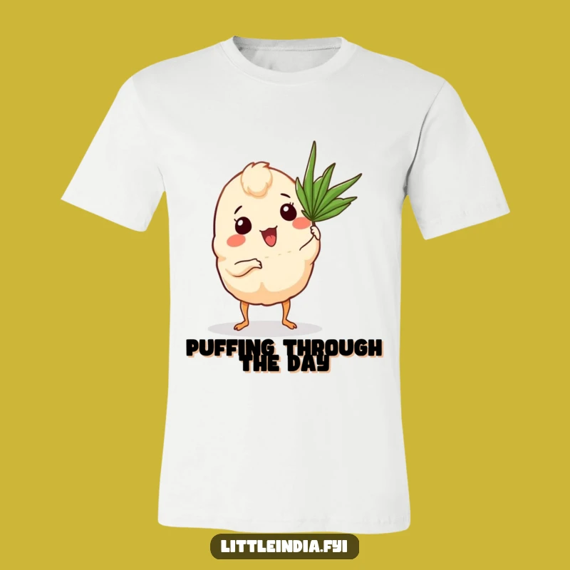 Funny Curry Puff T-Shirt: Tropical Chill Vibes, Perfect Funny Gift for Foodies!