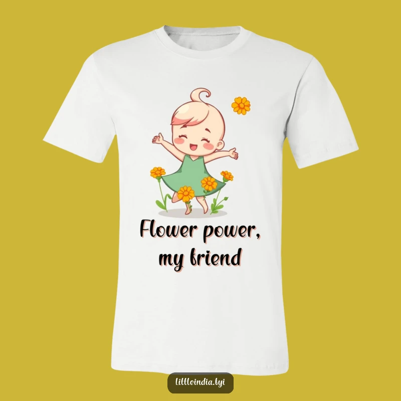Funny Marigold Dance T-Shirt: Wearable joy and a cheerful gift for bloom enthusiasts
