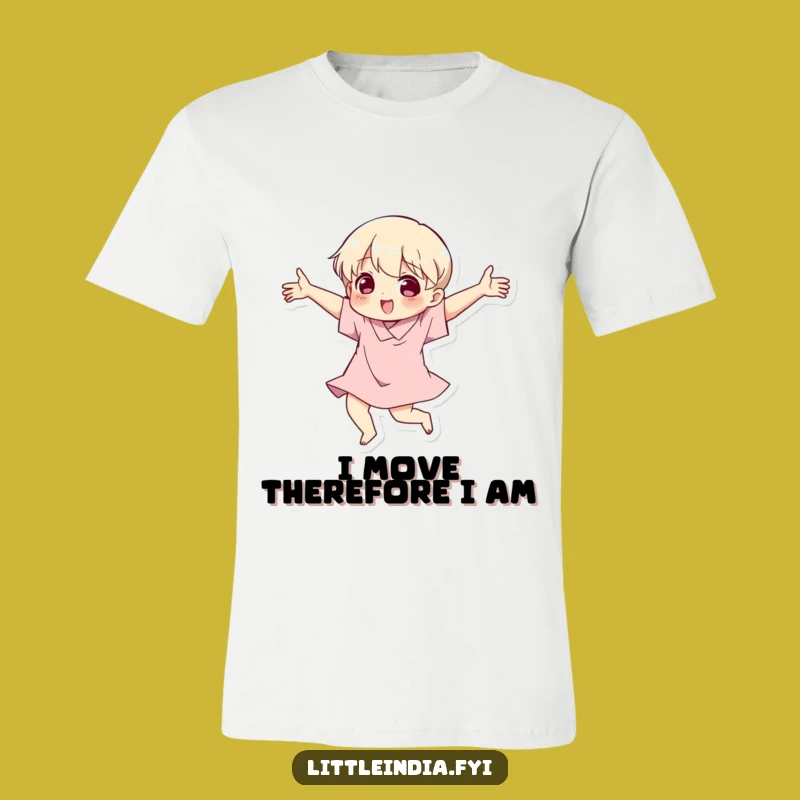 Funny Dancing Character T-Shirt - Expressive Moves, Hilarious Outfit for Fun Lovers