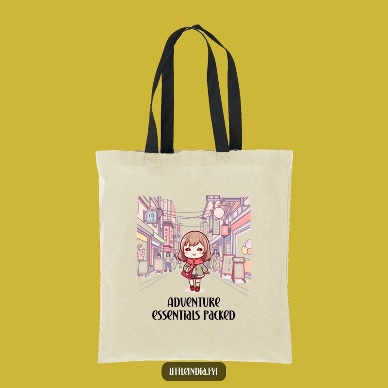 Funny Cute Character City Life Tote Bag - Spacious & Humorous Accessory