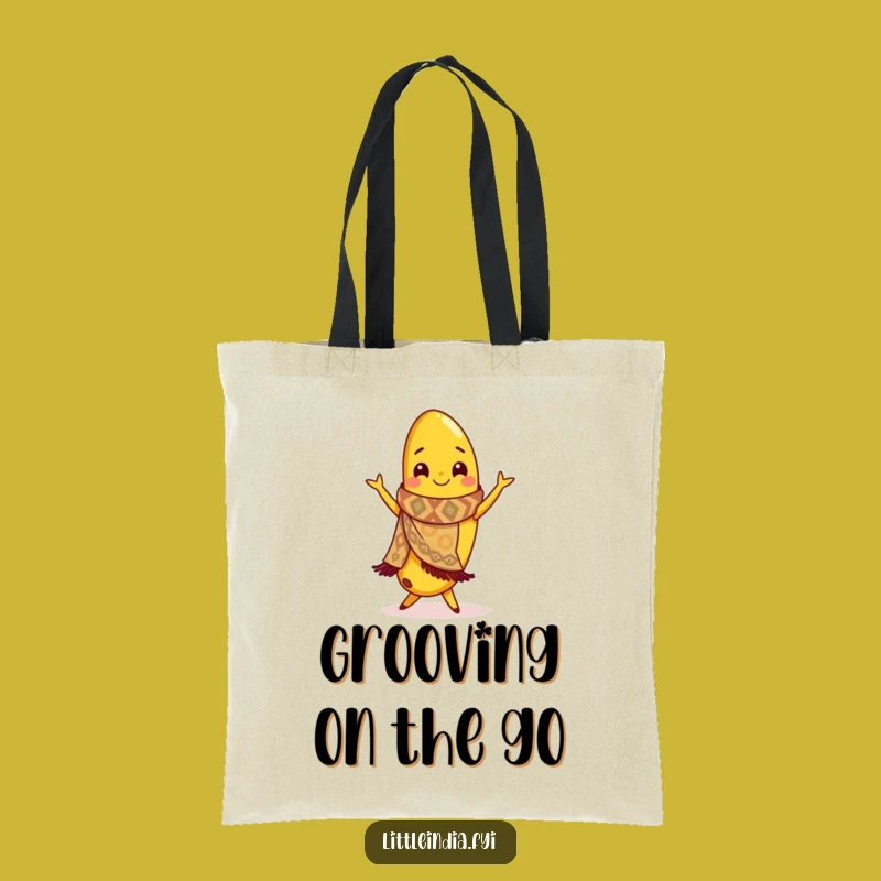 Funny Dancing Banana Tote Bag: Carry Your Essentials with Funky Flair