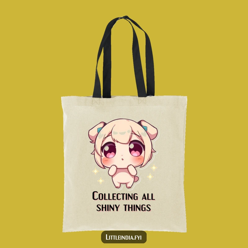 Funny Wide-Eyed Wonder Tote Bag: Carry Your Awe and Essentials Hilariously